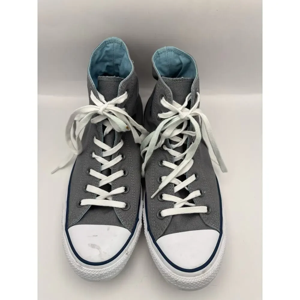 Converse Chuck Taylor All Star Cool Grey High Top Sneakers Men 10.5 Women 12.5